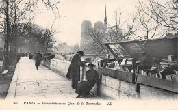 PARIS - Bouquinistes Au Quai De La Tournelle - Très Bon état - District 05