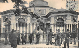 PARIS - Au Jardin Des Plantes - Le Grand Eléphant - Très Bon état - District 05