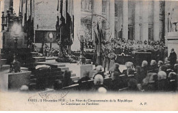 PARIS - 11 Novembre 1920 - Les Fêtes Du Cinquantenaire De La République - Le Catafalque Au Panthéon - Très Bon état - Paris (05)