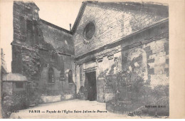 PARIS - Façade De L'Eglise Saint Julien Le Pauvre - Très Bon état - Distrito: 05