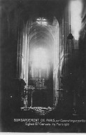 PARIS - Bombardement De Paris Par Canon à Longue Portée - Eglise Saint Gervais - 29 Mars 1918 - Très Bon état - Arrondissement: 04