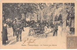 PARIS - Champs Elysées - La Voiture Aux Chèvres - état - Paris (08)