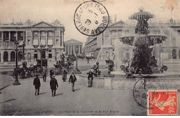 PARIS - La Place De La Concorde Et La Rue Royale - Très Bon état - Paris (08)