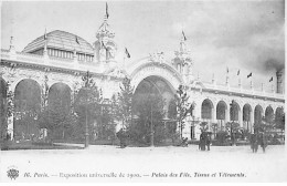 PARIS - Exposition Universelle De 1900 - Palais Des Fils, Tissus Et Vêtements - Très Bon état - Paris (08)