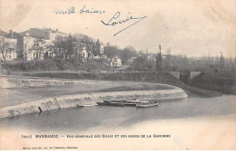 MARMANDE - Vue Générale Des Quais Et Des Bords De La Garonne - Très Bon état - Marmande