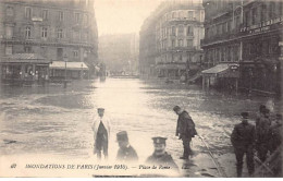 PARIS - Inondations De Paris 1910 - Place De Rome - Très Bon état - Paris (08)