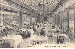PARIS - Hôtel Windsor - Restaurant - Très Bon état - Paris (08)