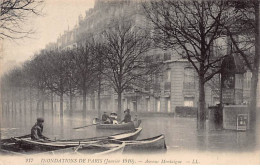 PARIS - Inondations De Paris 1910 - Avenue Montaigne - Très Bon état - Paris (08)