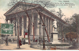 PARIS - L'Eglise De La Madeleine Et La Statue De Jules Simon - Très Bon état - Arrondissement: 08