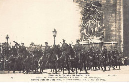 PARIS - Fêtes De La Victoire - 14 Juillet 1919 - Défilé Du Maréchal Douglas Haig Et Son Etat Major - Très Bon état - Paris (08)