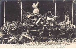 PARIS - Fêtes De La Victoire - 14 Juillet 1919 - La Pyramide De Canons Du Rond Point Des Champs Elysées - Très Bon état - Distrito: 08