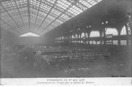 PARIS - Evnements Du 1er Mai 1906 - Cantonnements Des Troupes Dans La Galerie Des Machines - Très Bon état - Arrondissement: 07