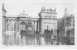 PARIS - Inondation 1910 - La Passerelle De La Chambre Des Députés - Très Bon état - Arrondissement: 07