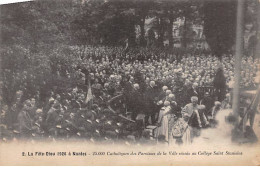 La Fête Dieu 1926 à NANTES - Collège Stanislas - Très Bon état - Nantes