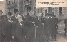 La Journée Diocésaine à NANTES - Le 1er Mars 1925 - Mgr L'Evêque De Nantes Et Les Dignitaires Civils - Très Bon état - Nantes