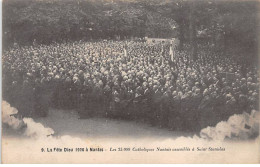 La Fête Dieu 1926 à NANTES - Les 25000 Catholiques Nantais Assemblés à Saint Stanislas - Très Bon état - Nantes