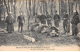 PARIS - Epreuve De Fond Pour Reconnaissances De Cavalerie - Au Bois De Boulogne - Dernier Gîte - Très Bon état - Arrondissement: 16