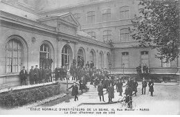 PARIS - Ecole Normale D'Instituteurs De La Seine - La Cour D'Honneur - Rue Molitor - Très Bon état - Arrondissement: 16