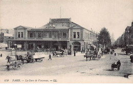 PARIS - La Gare De Vincennes - Très Bon état - Arrondissement: 12