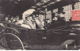 PARIS - 1905 - Les Fêtes De La Mi Carême - Arrivée à La Gare De Lyon - Mlle Maria NULLI, Reine De Milan - Très Bon état - District 12
