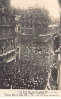 PARIS - Fêtes De La Victoire 14 Juillet 1919 - La Foule Au Faubourg Montmartre - Très Bon état - Arrondissement: 12