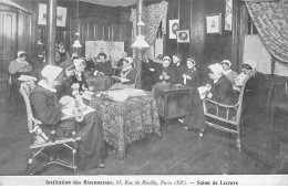 PARIS - Institution Des Diaconesses - Salon De Lecture - Rue De Reuilly - Très Bon état - Arrondissement: 11