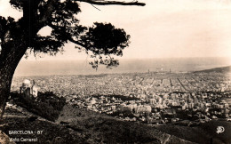 Spain   Barcelona Vintage Postcard  Real Photo - Barcelona