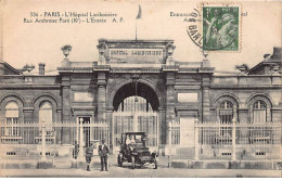 PARIS - L'Hôpital Lariboisière - Rue Ambroise Paré - L'Entrée - Très Bon état - District 10