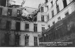 PARIS - Bombardement De Paris - Raid De Gothas - Rue Laffitte - 8 Mars 1918 - Très Bon état - Distretto: 09