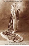 PARIS - La Reine Des Reines De Paris 1922 - Mlle Germaine Buchet - Très Bon état - Paris (09)