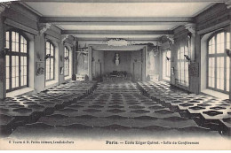 PARIS - Ecole Edgar Quinet - Salle De Conférence - Très Bon état - Paris (09)