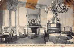 PARIS - Grand Hotel Bergère Et Maison Blanche - Le Salon - Rue Bergère - état - Arrondissement: 09