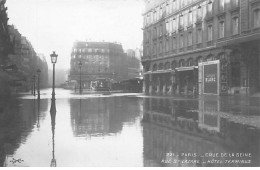 PARIS - Crue De La Seine - Rue Saint Lazare - Hôtel Terminus - Très Bon état - Arrondissement: 09