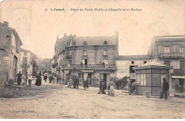 FUMEL - Place Du Poids Public Et Chapelle De La Recluse - état - Fumel