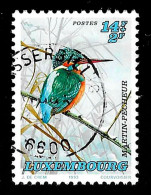 1993 Eisvogel  Michel LU 1330 Stamp Number LU B387 Yvert Et Tellier LU 1280 Stanley Gibbons LU 1365 Used - Gebruikt