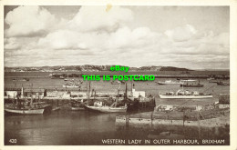 R599598 Brixham. Western Lady In Outer Harbour - Monde