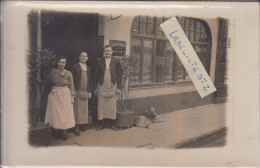 PARIS  - CARTE PHOTO - ORLEANS HOTEL - Personnel - Chien - Bar, Alberghi, Ristoranti