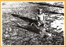 Postcard 'Macua Fishermen' Nacala Bay, Mozambique 1957. Photo José Henriques. Postal De 'Pescadores Macua' Baía De Nacal - Mozambico