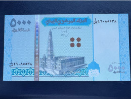 YEMEN NLP 5000 RIALS Dated 2016 But Issued 2024 UNC. - Jemen