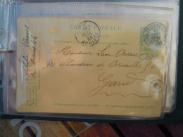 1903 Anvers Vers Gent Gand ( Class : Gr Ringfarde ) - Tarjetas 1909-1934