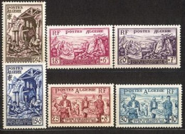 Année 1954-N°319/324 Neufs**MNH : Au Profit Des Sinistrés Du Séisme D'Orléansville (Série Complète ) - Algerien (1962-...)