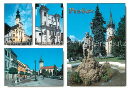 73602217 Presov Eperjes Kathedrale Kirche Brunnen Platz Presov Eperjes - Slovacchia