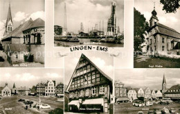 73602121 Lingen Ems Kirchen Markt Altes Giebelhaus Lingen Ems - Lingen