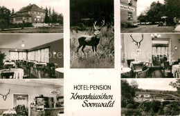 73602113 Soonwald Hotel Pension Kreershaeuschen  Soonwald - Autres & Non Classés