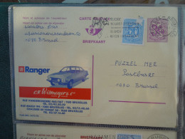 Publibel 2570 FN Ranger Car Auto Wismeyer Brussel     ( Class : Gr Ringfarde ) - Illustrated Postcards (1971-2014) [BK]