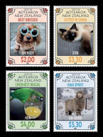 New Zealand 2023 Mih. 4033/36 Fauna. Pets. Dog. Cat. Parrot. Sheep MNH ** - Nuovi