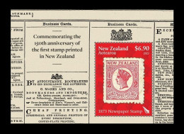 New Zealand 2023 Mih. 4037 (Bl.526) Newspaper Stamps Of 1873 MNH ** - Ungebraucht