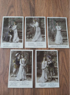 * Fantaisie - Fantasy - Fantasie (Couples) * (ELD Walery Paris 4433) Faust, Marguerite, Série 5 Cartes, Amour, Love - Coppie