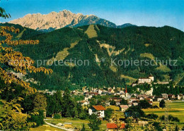 73601847 Kufstein Tirol Panorama Mit Feste Geroldseck Und Wildem Kaiser Kaiserge - Autres & Non Classés