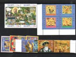 MACAU - 1998 - SELECTION OF STAMPS AND SETS MINT NEVER HINGED , SG CAT £20.60 - Nuovi